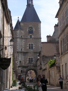 clock-tower-Avallon-Burgundy
